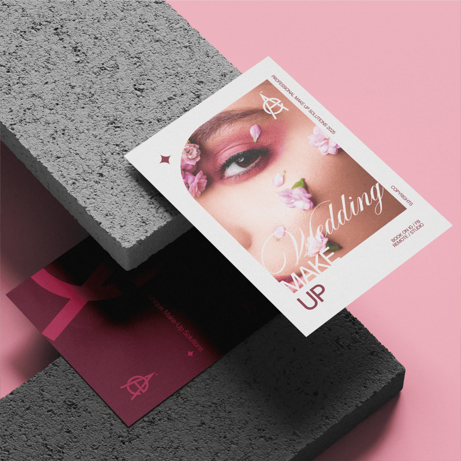 Wedding makeup design